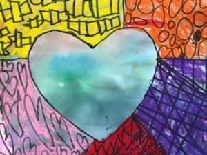 Colorful Shapes Art Lesson